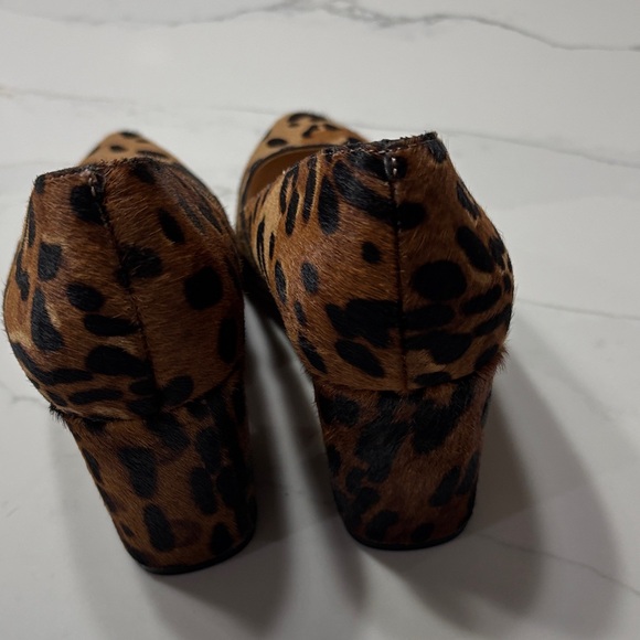 Vince Camuto Animal Print Block Heels - Picture 4 of 12
